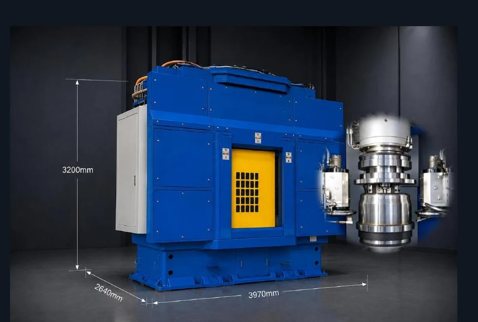 VFFM700C-6AXIS 三滾輪雙主軸流動旋壓設備