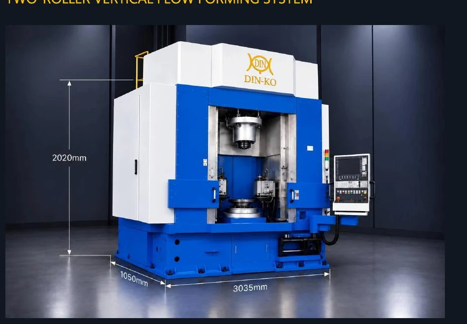 VFFM700H-4AXIS 雙滾輪立式流動旋壓設備